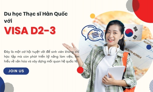 [2025] Du học Thạc sĩ Hàn Quốc visa D2-3: Điều kiện, chi phí, lộ trình